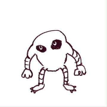 生まれて初めてサワムラー描いた