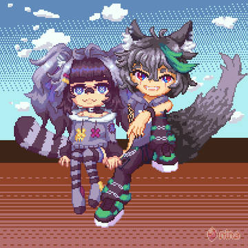 Rikka & Rizer Chibi