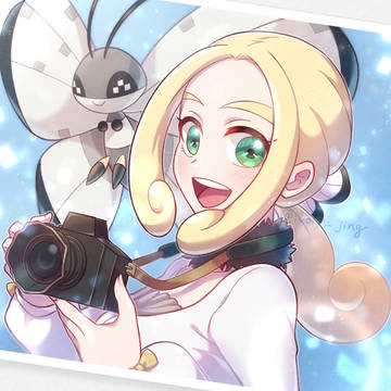 シャッターチャンス！なビオラさん。