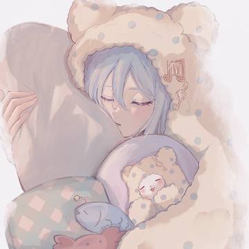 奏ちゃんとモップくんたち