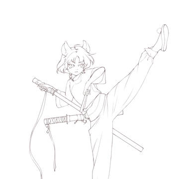 カンフー少女