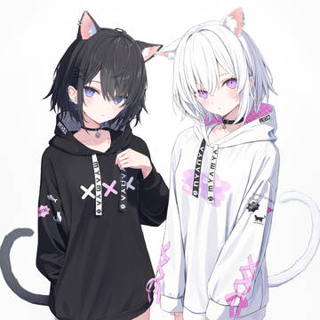 双子の猫ちゃん