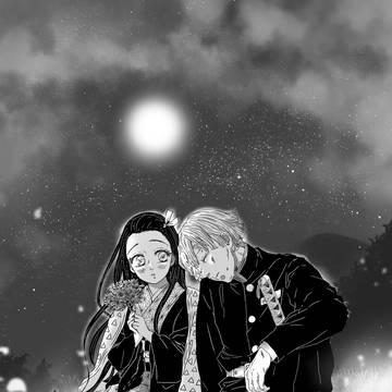 恋の訪れ?夜のお散歩ぜんねず