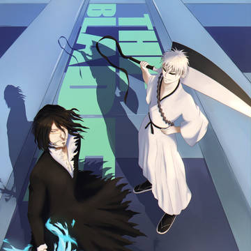 THE BLADE  (斬月  と  白一護)