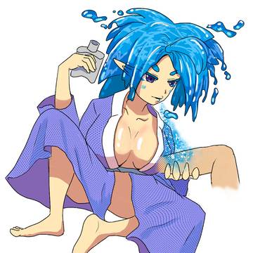 傷口に酒を吹きかけるタイプのスライムさん