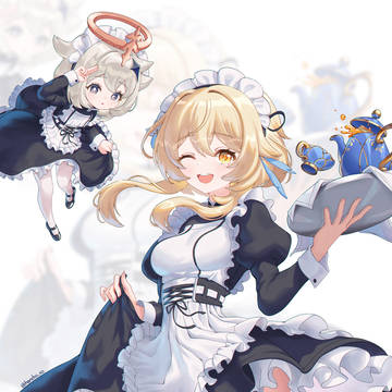 メイド蛍とパイモン
