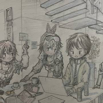 銀狼にプログラミングを教えてもらうやなさん