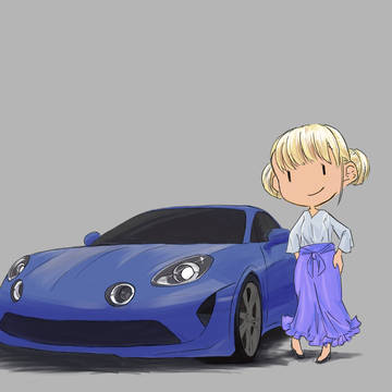 ル・トリオンファン&Alpine