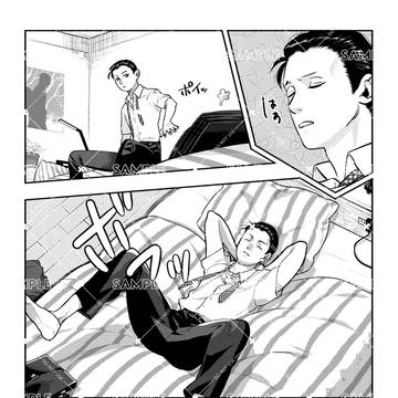 【ご依頼】『怪盗ドクロ男爵』12ｐ下書き～仕上げ制作