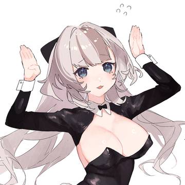 【野兎こまる】逆バニー着てみた