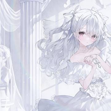 Pure white