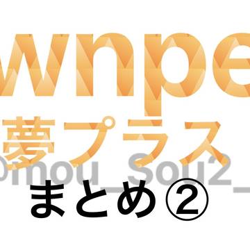 wnpe夢プラスまとめ②