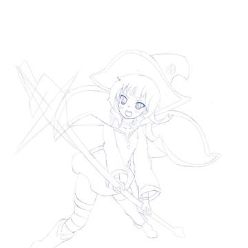 めぐみ　イラスト　転写の練習