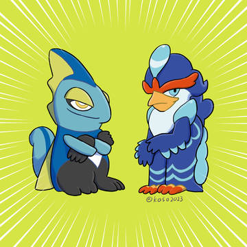 ポケモンキッズ衝撃のイケメン水御三家🦎🦚