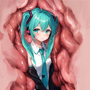 初音未来 胃内