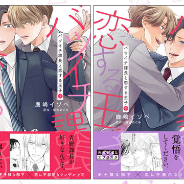 【商業BL】バツイチ課長と恋する王子上下巻【単行本発売のお知らせ