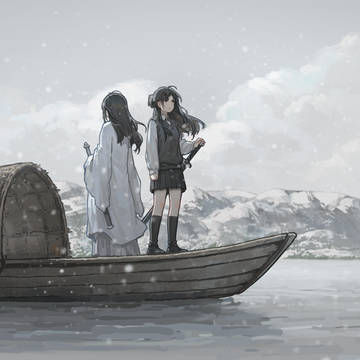 古风少女与JK少女