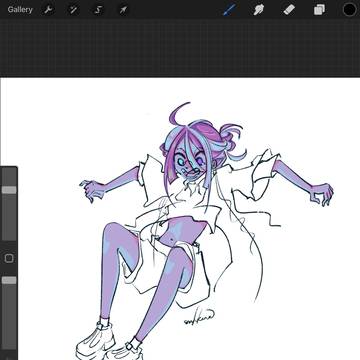 unfinishes sketch