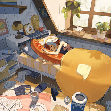パンケーキのふとん