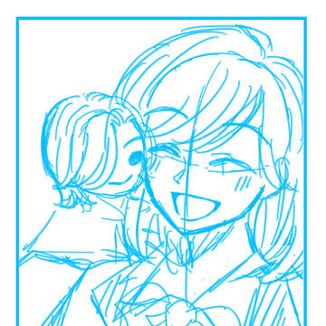 ほっぺにちゅー