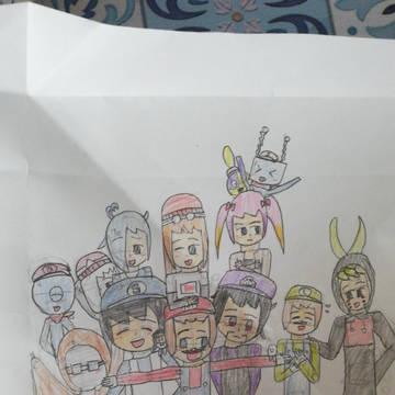 SMG4達の集合写真風?