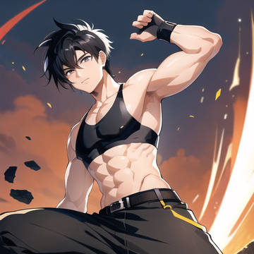 戦士男子4
