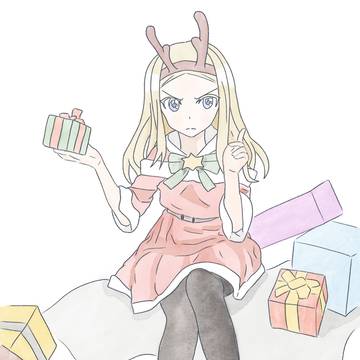 「誰がトナカイじゃなくて鬼なんですか？💢」
