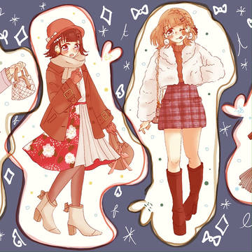 クリスマスデート服