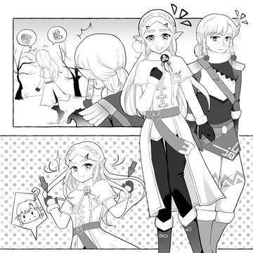 Snowball fight (リンゼル)