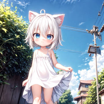 白ねこちゃん4