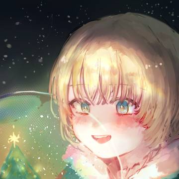 クリスマスの光