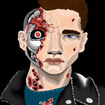 t800 画的跟老游戏插画一样……