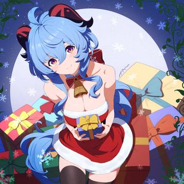 Santa Girl Ganyu❄️❄️❄️