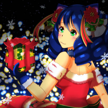 ぷるぷる♪クリスマスだにゃ♡