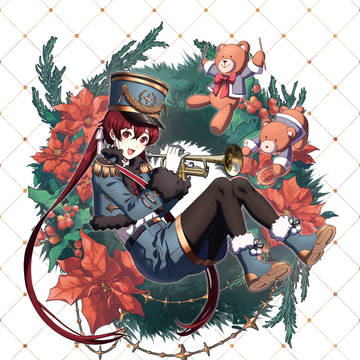 クリスマスのマーチングバンド