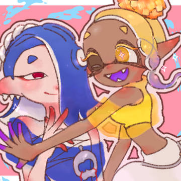 スプラ絵と漫画