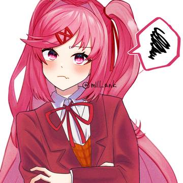 長髪ナツキちゃん
