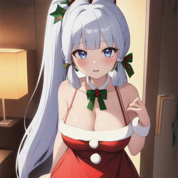 神里綾華　クリスマス