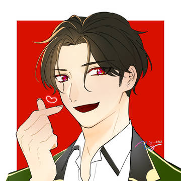 豊前指ハートして♡