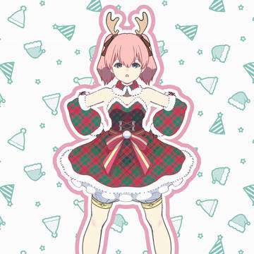 リーニエちゃんのダンシングサンタ