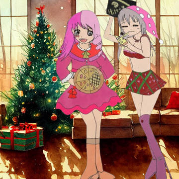 クリスマスだからドミノピザを食べるんです！