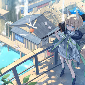 温泉街