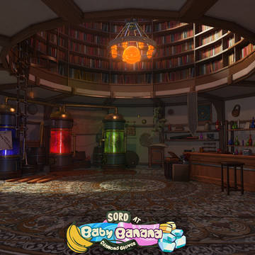 Fantasy Laboratory Background