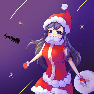 七瀬亜希　クリスマスサンタ