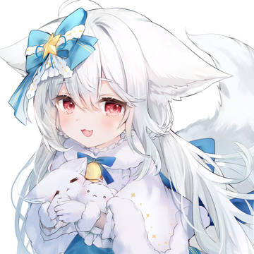 ふゆ毛シロちゃん