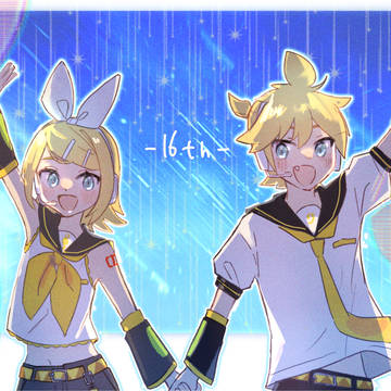 鏡音リン•レン16周年おめでとうー！！