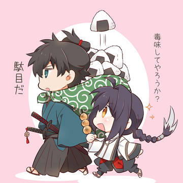 侍絵と漫画