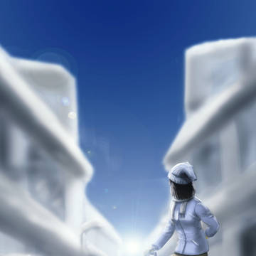 Snowy city