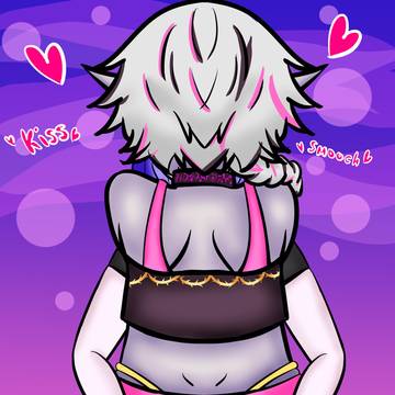 Lap Kissing your Femboy Friends~