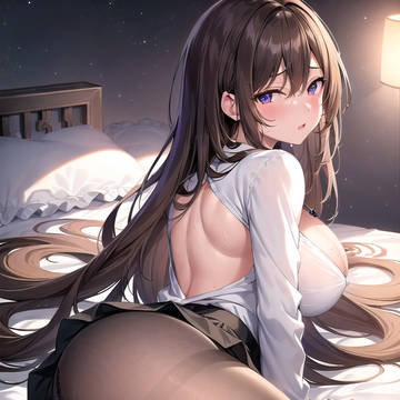 茶髪ショート　J〇のプリケツ